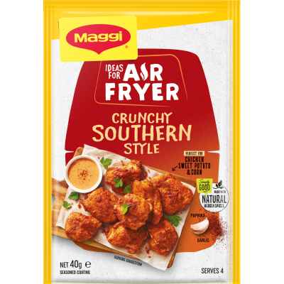 Maggi Air Fryer Crunchy Southern Style Seasoned Coating 40g