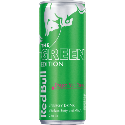 Red Bull Green Edition Dragon Fruit Flavour Energy Drink 250ml