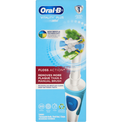 Oral-B Floss Action Rechargeable Toothbrush Set 1pk