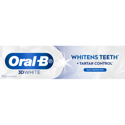 Oral-B 3D White Daily Protection Toothpaste 110g