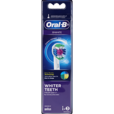 Oral-B 3D White Brush Heads 3pk