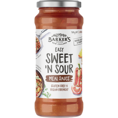 Barker's Easy Sweet 'N Sour Meal Sauce 500g