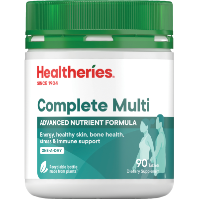 Healtheries Complete Multi One A Day Tablets 90pk