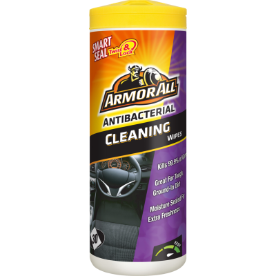 Armor All Antibacterial Cleaning Wipes 30pk
