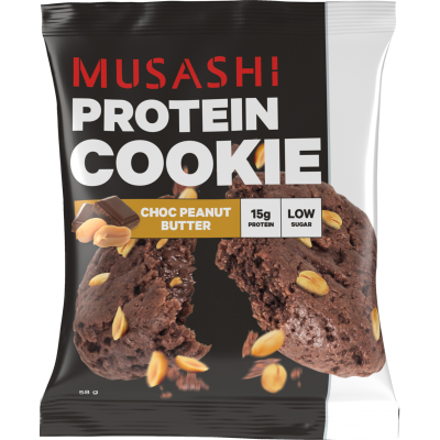 Musashi Choc Peanut Butter Protein Cookie 58g