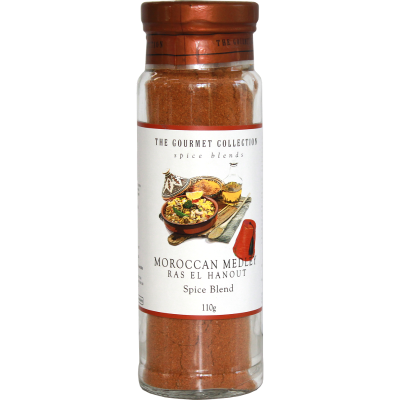 The Gourmet Collection Moroccan Medley Ras El Hanout Spice Blend 110g