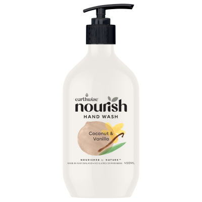 Nourish Coconut & Vanilla Hand Wash 450ml