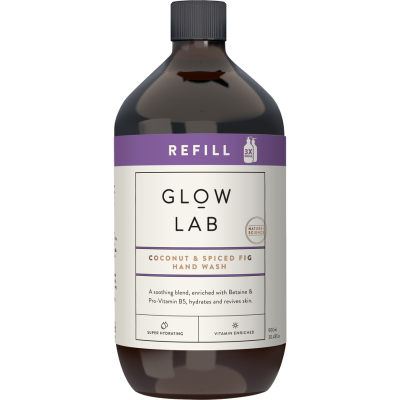 Glow Lab Coconut & Spiced Fig Hand Wash Refill 900ml