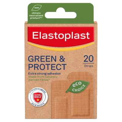 Elastoplast Green & Protect Plaster Strips 20pk