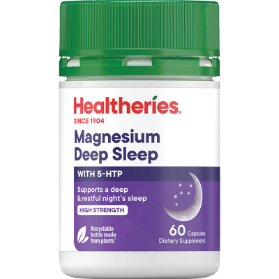 Healtheries Magnesium Deep Sleep Capsules 60pk