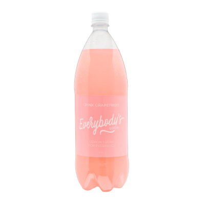 Everybodys Pink Grapefruit Soda 1.5l