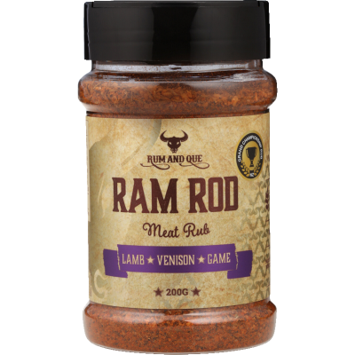 Rum and Que Ram Rod Meat Rub 200g