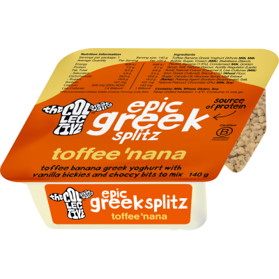 The Collective Splitz Toffee 'nana Greek Yoghurt 140g