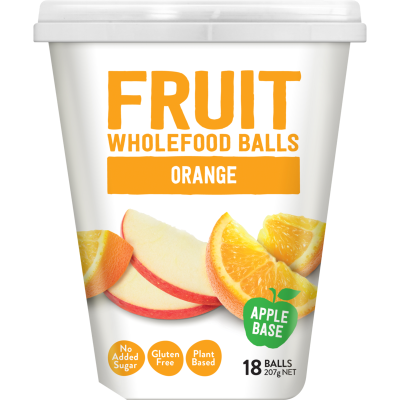 Tasti Orange Wholefood Balls 207g