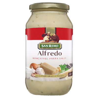 San Remo Alfredo Homestyle Pasta Sauce 480g