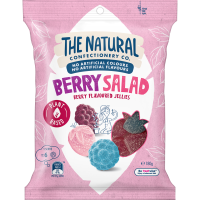 The Natural Confectionery Co. Berry Salad Flavoured Jellies 180g