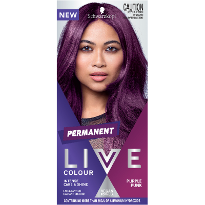 Schwarzkopf Live Purple Punk Permanent Hair Colour 1pk