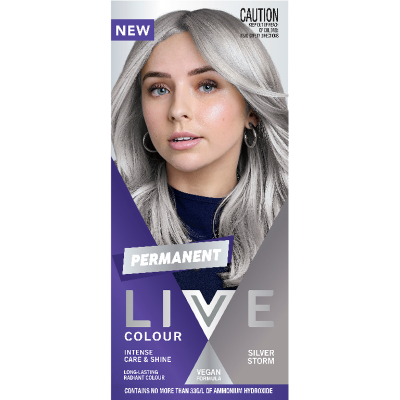 Schwarzkopf Live Silver Storm Permanent Hair Colour 1pk