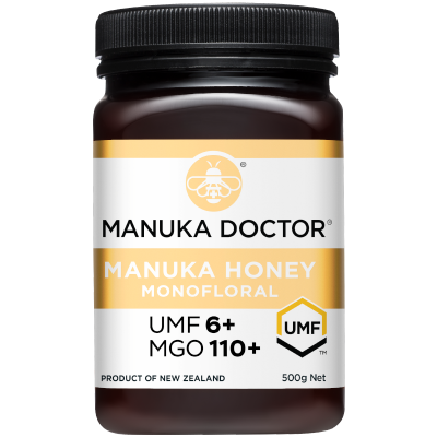 Manuka Doctor Monofloral Manuka Honey UMF 6+ 500g