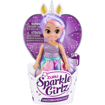 Zuru Sparkle Girlz Unicorn Princess Cupcake 1pk