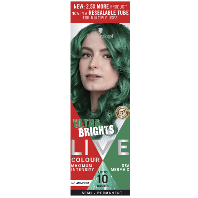 Schwarzkopf Live Ultra Brights Sea Mermaid Semi Permanent Colour 75ml
