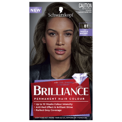 Schwarzkopf Brilliance 81 Truffle Brown Hair Colour 1pk