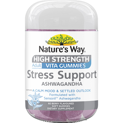 Nature's Way Stress Support Adult Vita Gummies 60pk