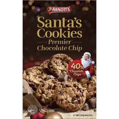 Arnott's Santa's Cookies 310g