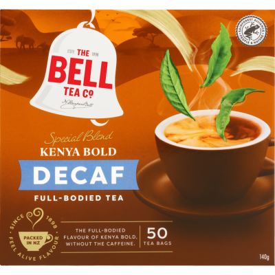 Bell Special Blend Kenya Bold Decaf Black Tea Bags 50pk