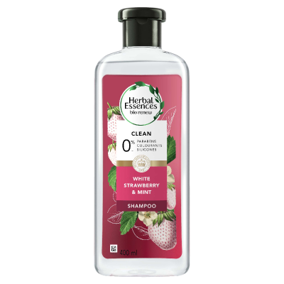 Herbal Essences Bio: Renew White Strawberry & Mint Shampoo 400ml