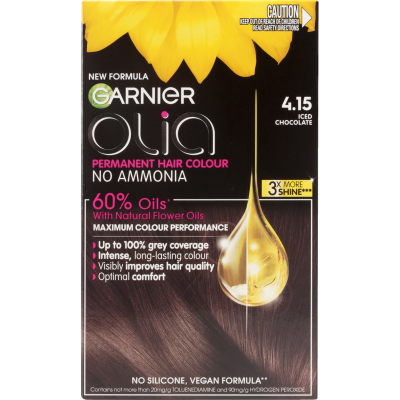 Garnier Olia 4.15 Iced Chocolate Hair Colour 1pk