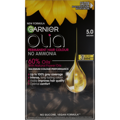 Garnier Olia 5.0 Brown Hair Colour 1pk