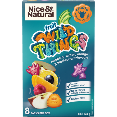 Nice & Natural Wild Things Fruit Snacks 128g