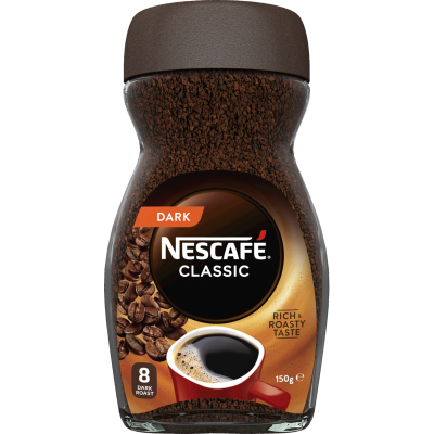 Nescafe Classic Dark Roast Instant Coffee 150g