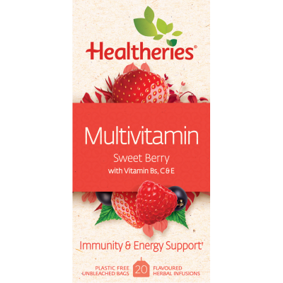 Healtheries Multivitamin Sweet Berry Tea Bags 20pk