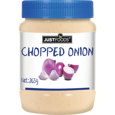 Just Foods Chopped Onion 265g
