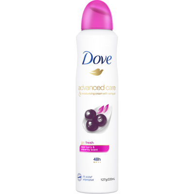 Dove Advanced Care Acai Berry & Water Lily 48Hr Antiperspirant 220ml