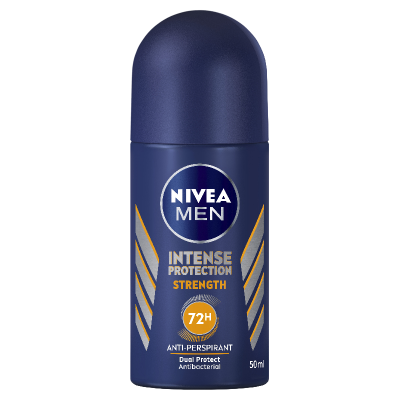 Nivea Men Intense Protection Strength 72Hr Antiperspirant Roll On 50ml