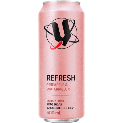 V Refresh Pineapple & Watermelon Zero Sugar Energy Drink 500ml