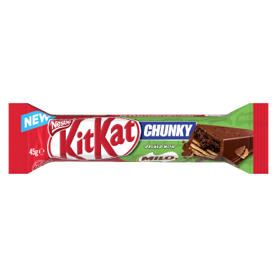 Nestle Kit Kat Chunky Milo Chocolate Bar 45g