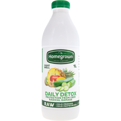 The Homegrown Juice Company Vegetable + Fruit Juice Daily Detox 1l