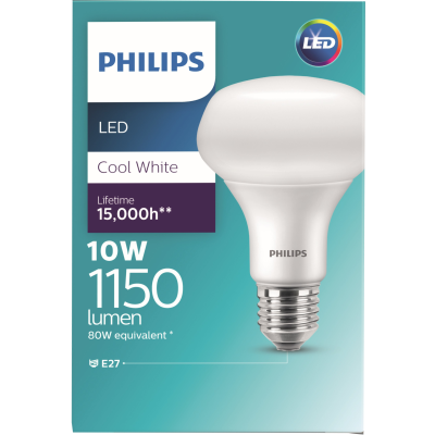 Philips LED Cool White 10W 1150 Lumen Screw Bulb 1pk