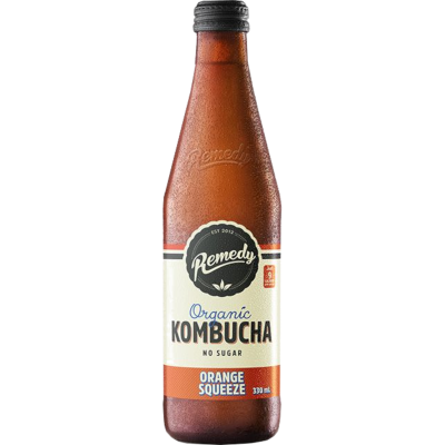 Remedy Orange Squeeze Organic Kombucha 330ml