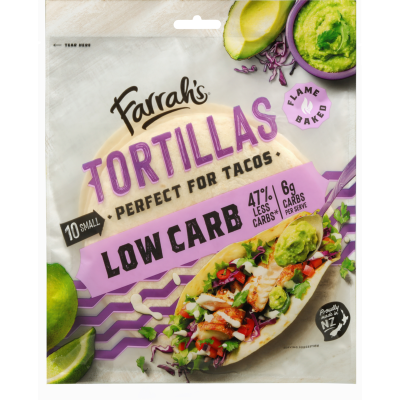 Farrah's Low Carb Tortillas 10pk
