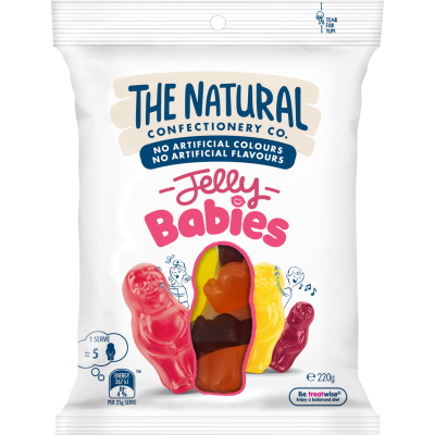 The Natural Confectionery Co. Jelly Babies 220g