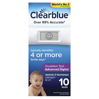 Clearblue Advanced Digital Ovulation Test 10pk