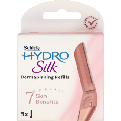 Schick Hydro Silk Dermaplaning Refills 3pk