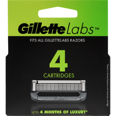 Gillette Labs Razor Cartridges 4pk