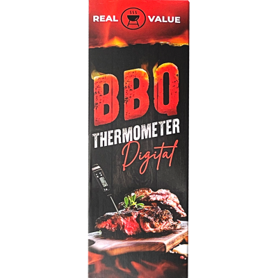 Real Value Digital BBQ Thermometer 1pk