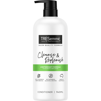 Tresemme Cleanse & Replenish Conditioner 940ml